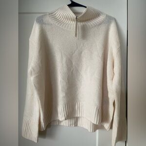 Banana Republic Cream Turtleneck Sweater